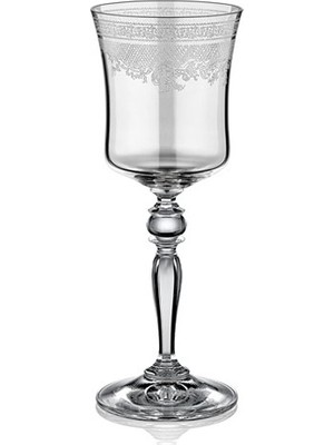 Cemile Celıne Panto 6 lı Beyaz Şarap Kadehi