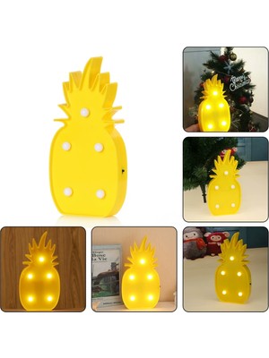 Orjinal Dükkan Ananas Led Işıklı Masa Duvar Gece Lambası