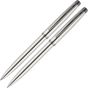 108M Prestige Paslanmaz Çelik Tükenmez + Versatil Kalem (0.5mm