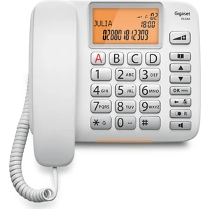 DL580 Beyaz Masaüstü Kablolu Telefon