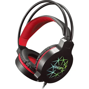 SN-GX7 CRAZY Siyah USB Ledli Mikrofonlu Oyuncu Kulaklığı