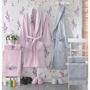 Bambu Aile Seti Destina Pembe-Gri