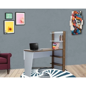 Nesse Shop Raflı Çalışma ve Bilgisayar Masası Yenilikçi Tasarım