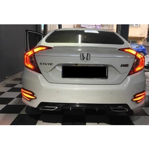 Güneşli Garaj Civic Fc5 Arka Sis