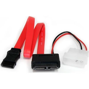 4660 Sata 7 + 6 Pin Soket Slim Data Power Disk HDD Kablosu