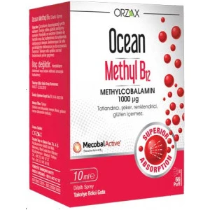 Ocean Methyl B12 Sprey 1000 mg 10 ml