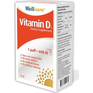Vitamin D3 600 IU 5ML