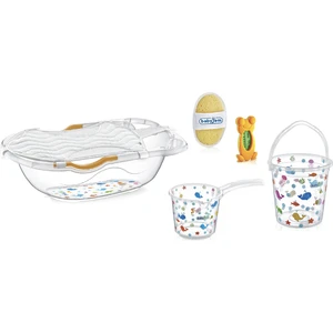 Babyjem Banyo Seti 6 Parça Beyaz Term.