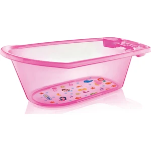 Babyjem Bebek Banyo Küveti Pembe Şef Desenli