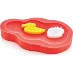 Babyjem Küvet Süngeribanyo Süngeri Hd.Kırmızı