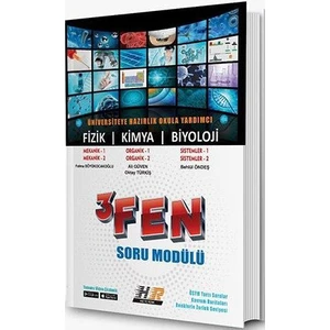 Hız ve Renk Yayınları Üniversiteye Hazırlık Okula Yardımcı 3 Fen Soru Modülü