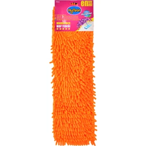 Mp-02 Nemli Makarna Mop Ucu - Mikrofiber Şönil Paspas Yedeği  50 cm Turuncu