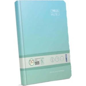 The Book Pastels İplik Dikişli Sert Kapak 17X24 160 Yp Çizgisiz Defter Turkuaz
