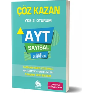 Çöz Kazan Yayınları AYT Sayısal 5 li Deneme Sınavı