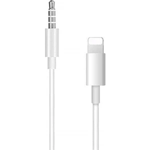 iPhone Uyumlu Lightning to Aux Çevirici Kablo Beyaz - Model : JH-023