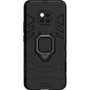 Huawei Mate 20 Pro Batman Serisi Yüzük Standlı Armor Kılıf