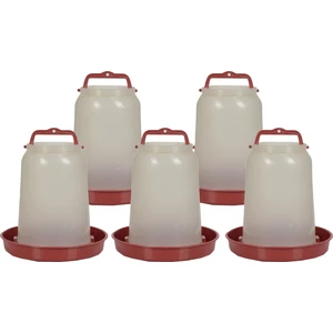 Alttan Dolum Tapalı Tavuk Civciv Suluğu 4 Litre 5 Adet