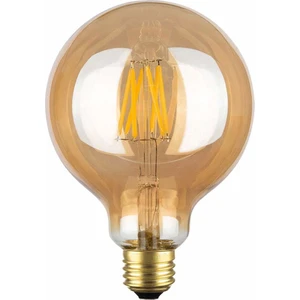 G95 6W Flamanlı Rustik Dekoratif Led Vintage Ampul Amber Rengi