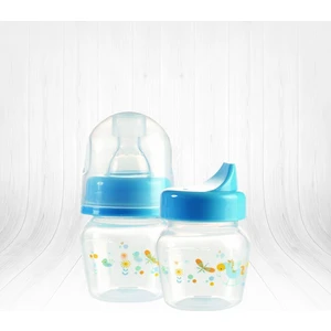 Mini Bardak ve Biberon 0-6 Ay 30 ml Turkuaz