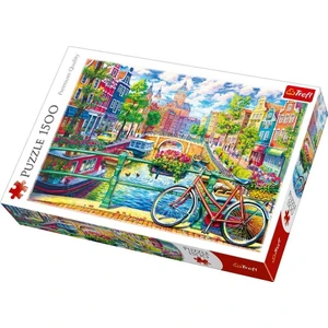 Puzzle Amsterdam Canal 1500 Parça Puzzle