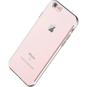 Jopus Apple iPhone 6-6S Silikon Kılıf Şeffaf + Cam Ekran Koruyucu
