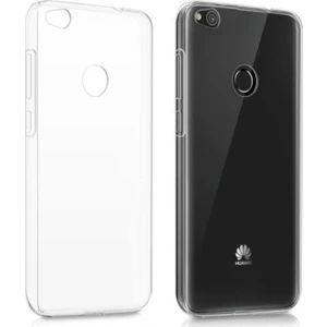 Jopus Huawei P9 Lite 2017 Silikon Kılıf Şeffaf + Cam Ekran Koruyucu