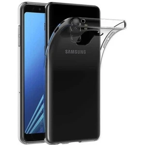 Jopus Samsung Galaxy J6 Silikon Kılıf Şeffaf + Cam Ekran Koruyucu