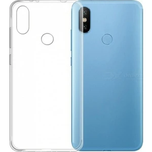 Jopus Xioami Redmi S2 Silikon Kılıf Şeffaf + Cam Ekran Koruyucu