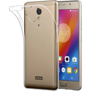 Jopus Lenovo P2 Silikon Kılıf Şeffaf + Cam Ekran Koruyucu