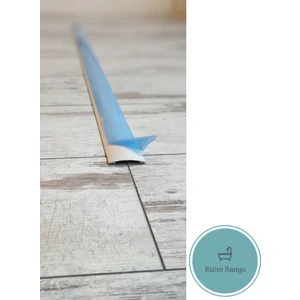 Bizim Banyo - Kapı Altı Çıtası Eşik Profili Gri 90 Cm Alüminyum