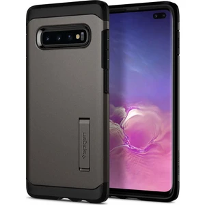 Samsung Galaxy S10 Plus Kılıf Tough Armor Gunmetal - 606CS25769