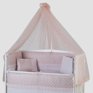 Beşik Lüks Uyku Seti Dream Pembe Cibinlik