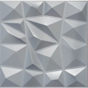 3 Boyutlu PVC Boyanabilir Duvar Paneli Prestige 50-50cm 1m2 (4 Adet)