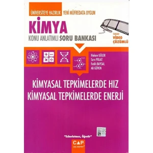 Çap Yayınları Kimyasal Tepkimelerde Hız - Kimyasal Tepkimelerde Enerji Kimya Konu Anlatımlı Soru Bankası