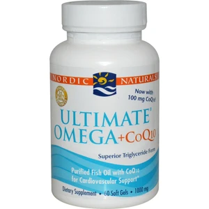 Nordic Naturals Ultimate Omega + Coq10 60 Soft Gel