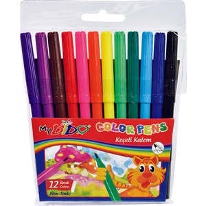 Mydido Keçeli Kalem 12 Renk Kk01