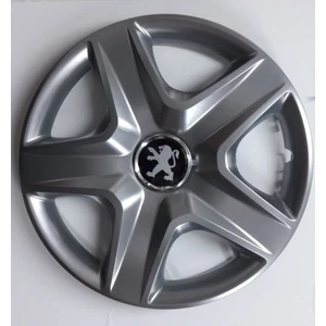 Sjs Peugeot 206 Plus 14" Çelik Jant Görünümlü Kırılmaz Esnek Jant Kapağı Takımı