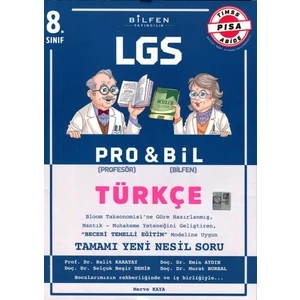Bilfen Yayınları 8. Sınıf LGS Pro & Bil Türkçe Soru Bankası