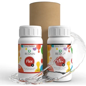 Flex 500 Gr A+B Ultra Şeffaf Epoksi Reçine (Esnek Hacim)