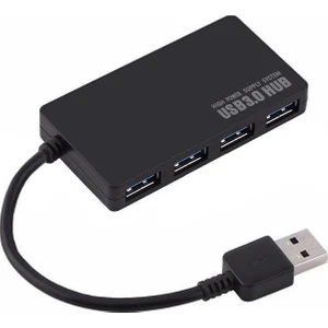 Ultra Thin 4 Port Usb 3.0 Çoklayıcı 5 Gbps Yüksek Hızlı Macbook Bilgisayar Uyumlu Hızlı Şarj Smart Hub
