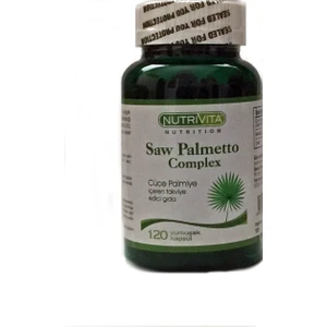 Nutrivita Nutrition Saw Palmetto Complex 120 Yumuşak Kapsül