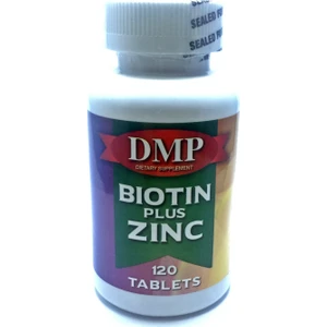 Biotin Plus Zinc 120 Tablets
