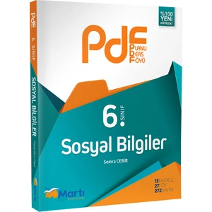 6. Sınıf Planlı Ders Föyü (PDF) Sosyal Bilgiler