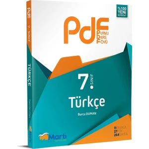7. Sınıf Planlı Ders Föyü (PDF) Türkçe