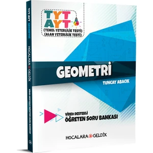 TYT ve AYT Hocalara Geldik Video Destekli Geometri Soru Bankası