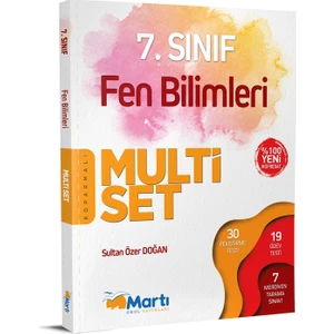 Martı Okul 7. Sınıf Fen Bilimleri Multiset