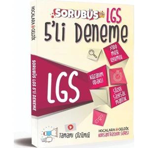 Hocalara Geldik LGS Sorubüs 5'li Deneme Sınavı