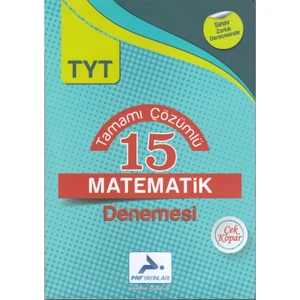 Paraf Yayınları TYT Matematik 15 Deneme