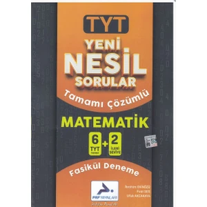 Paraf Yayınları TYT Matematik Yeni Nesil Denemesi