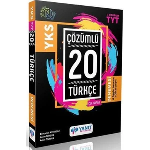 Yanıt Yayınları  TYT  Çözümlü 20 Türkçe Branş Denemesi